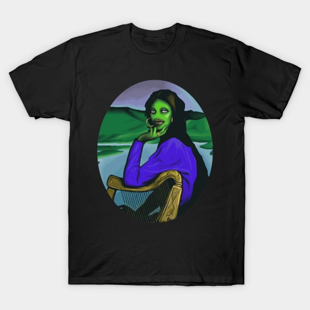 Irish Alien Folklore T-Shirt by SeanBrendog